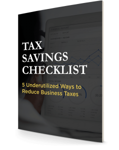 Free E-Book - Tax Savings Checklist